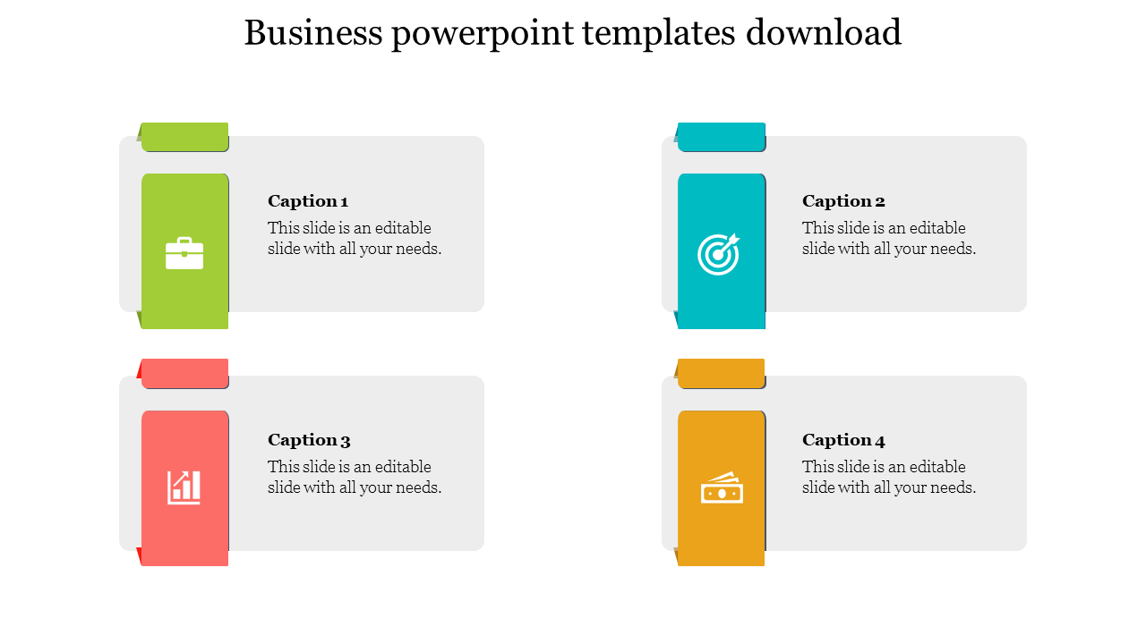 Stunning Business PowerPoint Templates Free Download